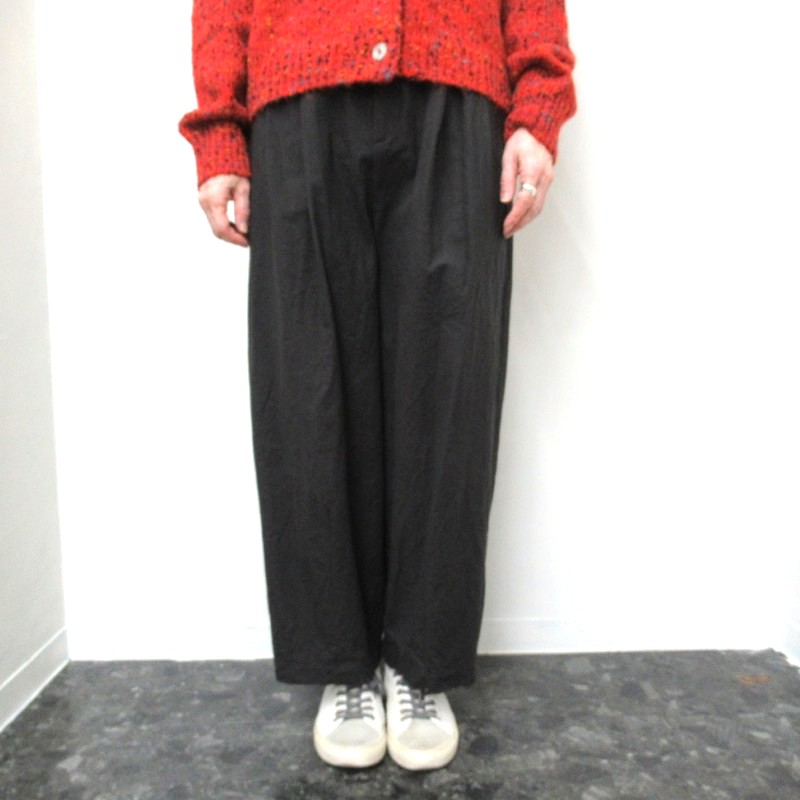 ina  裾デザインパンツ /CH13 【日本製】